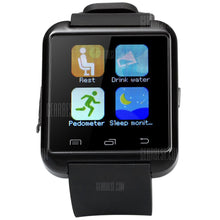 U8 Smart Bluetooth 3.0 Watch Outdoor Sports Smartwatch- BLACK