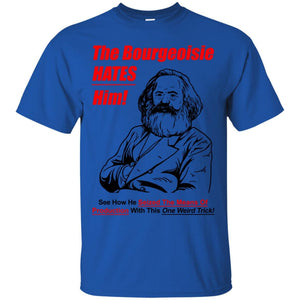 The Bourgeoisie Hates Him T-Shirt