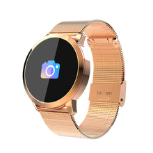 Newwear Q8 0.95 inch OLED Color Screen Blood Pressure Heart Rate Smart Watch for Android iOS