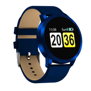 Newwear Q8 0.95 inch OLED Color Screen Blood Pressure Heart Rate Smart Watch for Android iOS